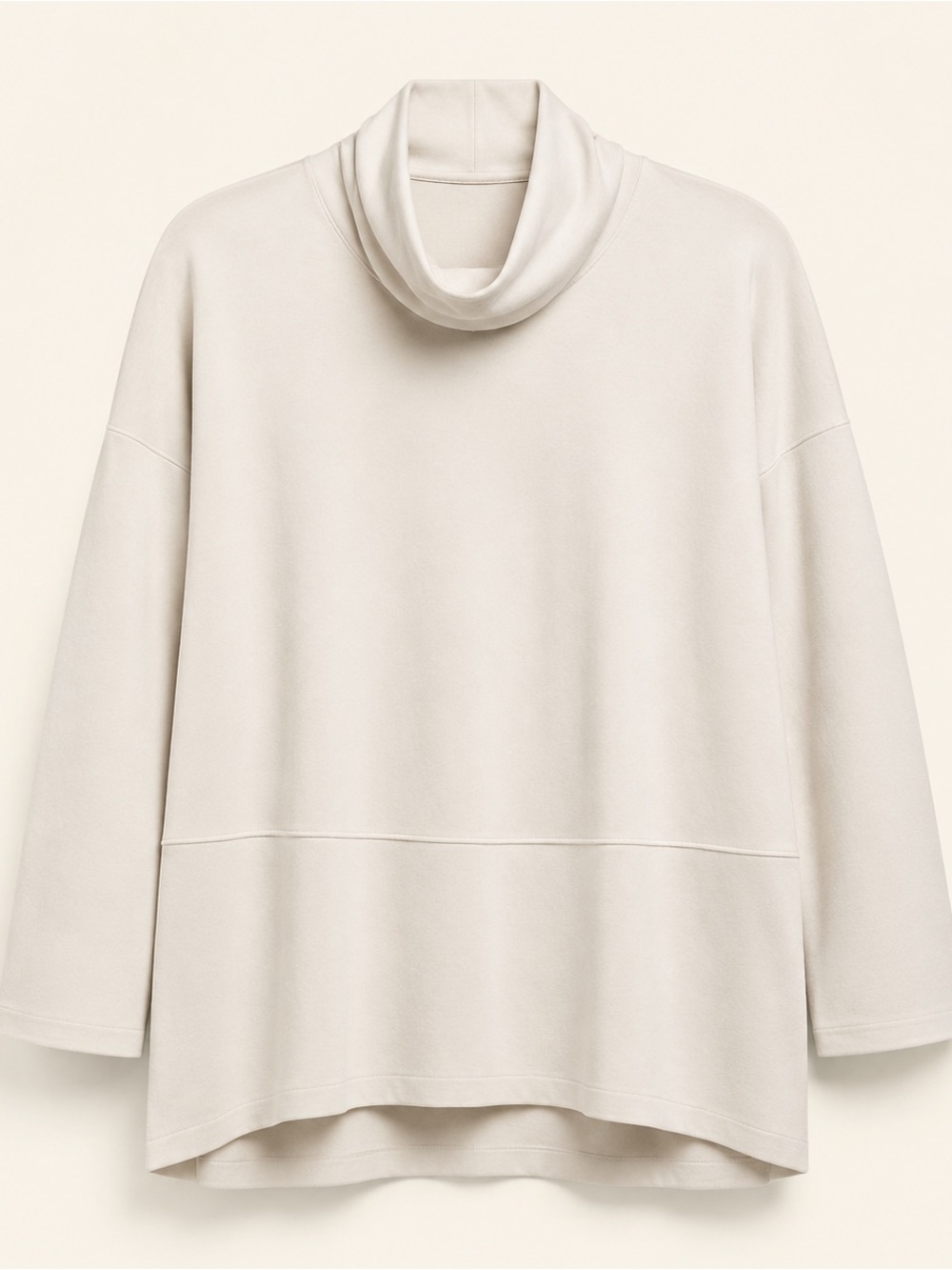 SPANX white Cowl Neck Sweater